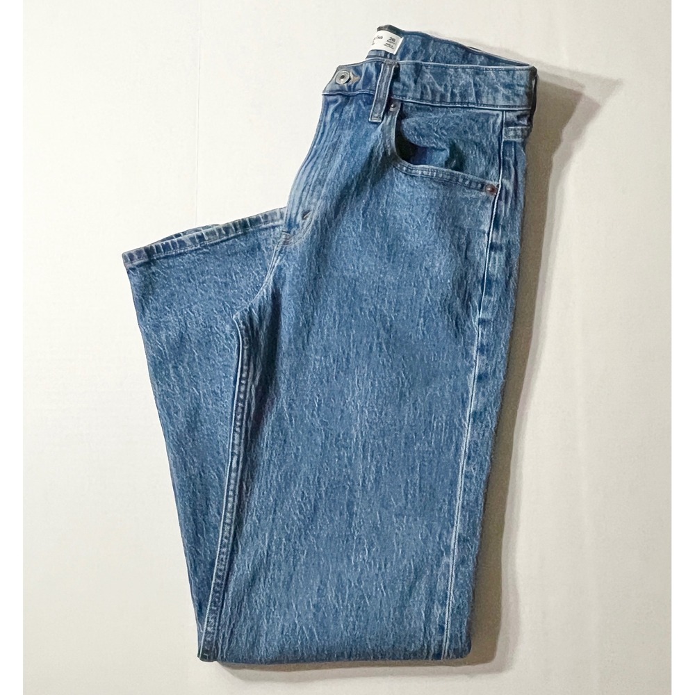 Abercrombie & Fitch Jeans Women's 26 Short Blue 90s High Rise Relaxed‎ Stretch